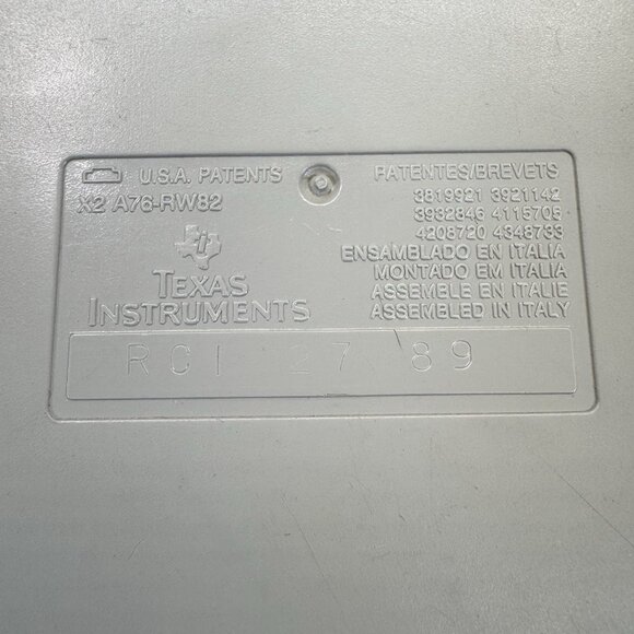 Vintage Texas Instruments BA-35 Calculator Student Business Analyst VTG Tested - Picture 7 of 10